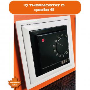 Электронный терморегулятор механическое управление IQ THERMOSTAT D white
