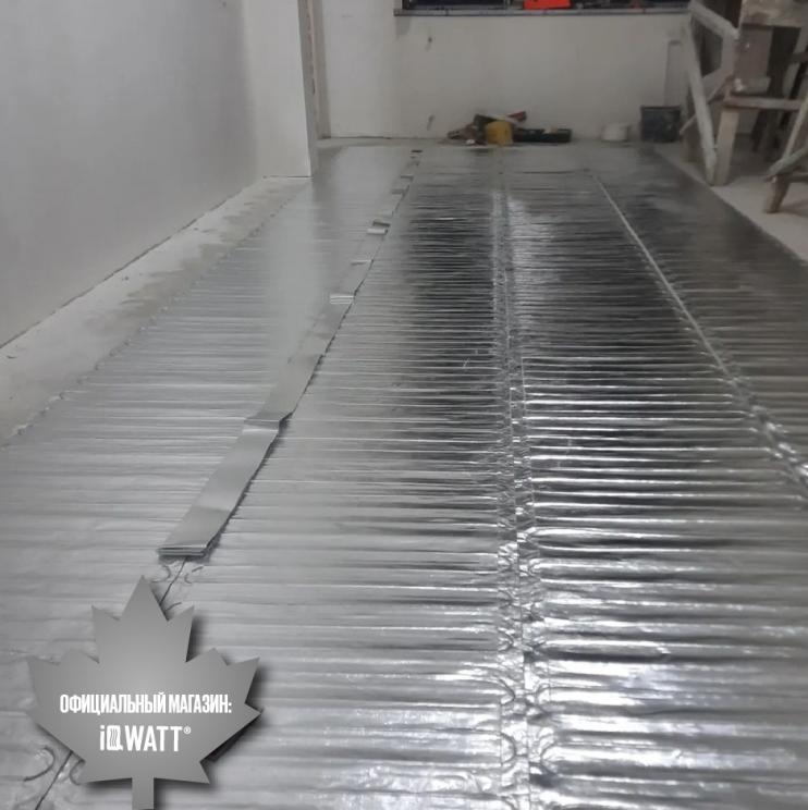 Ультратонкий греющий мат IQ LAMINATE MAT 150 Вт/м.кв - 1,0м²