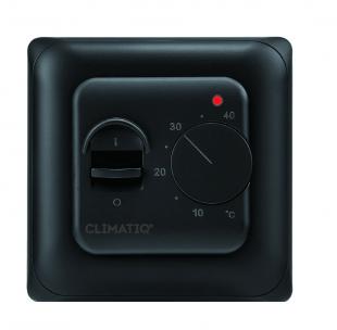 Терморегулятор с ручным управлением CLIMATIQ BT (Black)