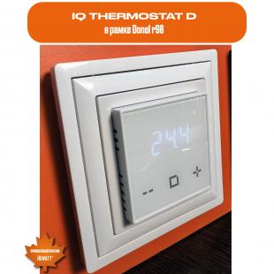 Электронный программируемый термостат IQ THERMOSTAT D песочный WI-FI