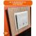 Электронный программируемый термостат IQ THERMOSTAT D серебристый металлик WI-FI