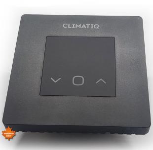 Электронный программируемый терморегулятор CLIMATIQ FD WI-FI черный