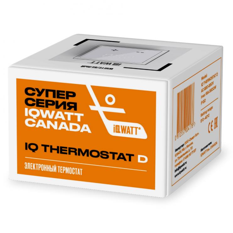 Электронный термостат IQ THERMOSTAT D white