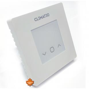 Электронный программируемый терморегулятор CLIMATIQ FD WI-FI белый