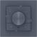Электронный терморегулятор механическое управление IQ THERMOSTAT Dm графит