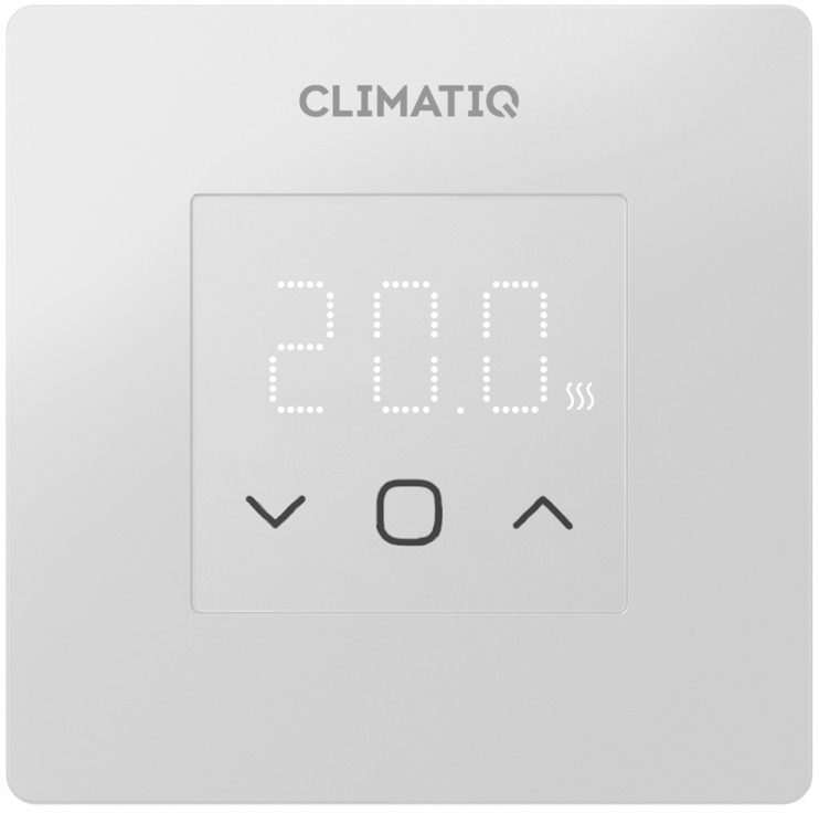 Электронный терморегулятор CLIMATIQ FD серебристый